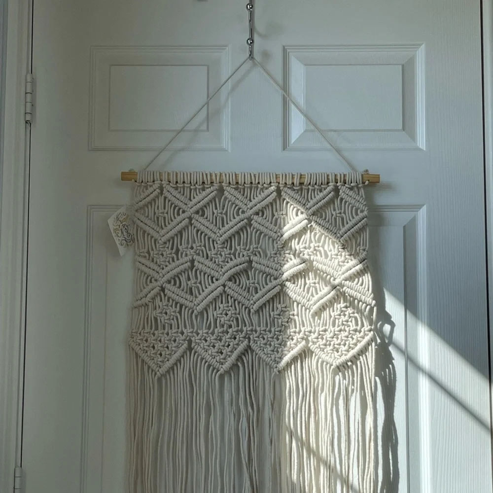 Hand Woven Macramé Wall Hanging